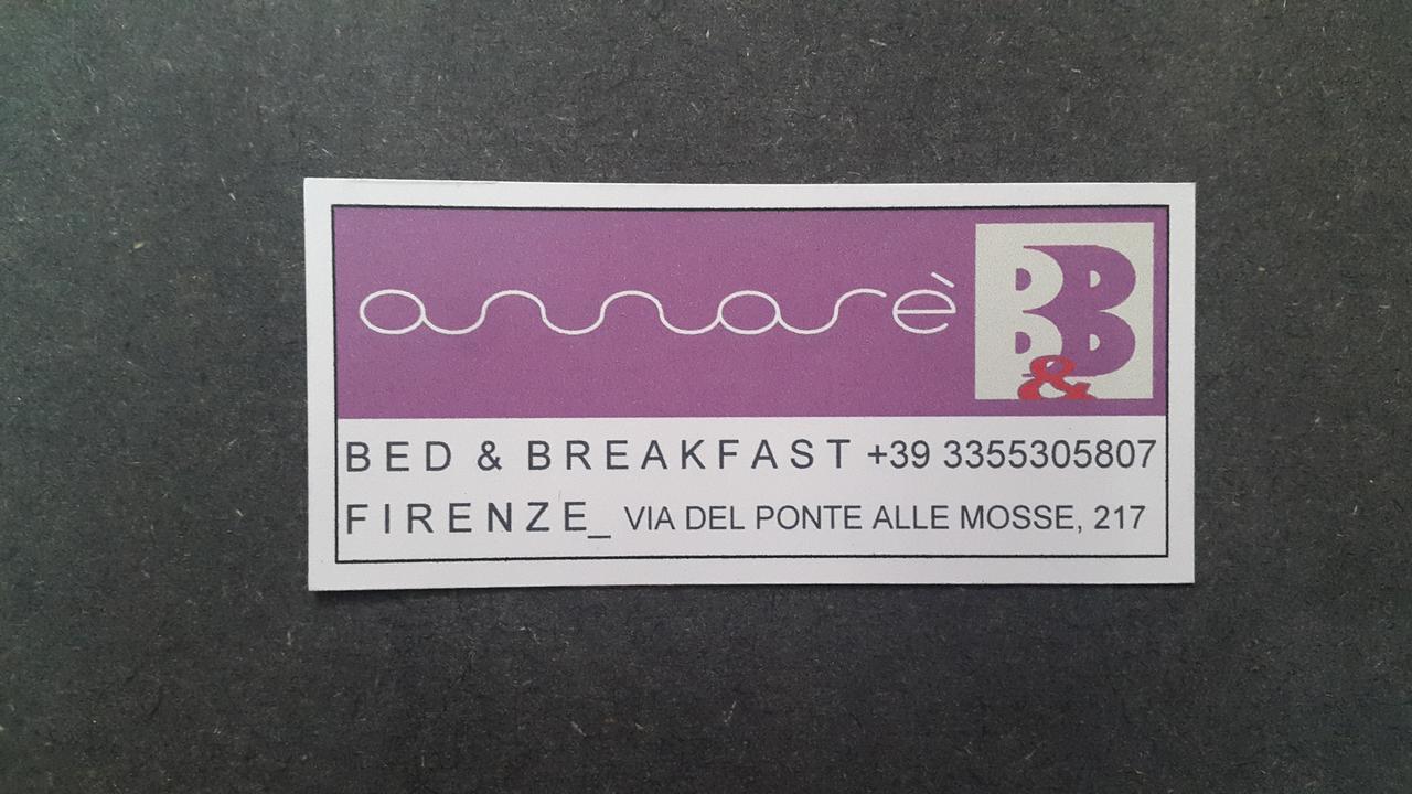 Annare Bed and Breakfast Florence Buitenkant foto